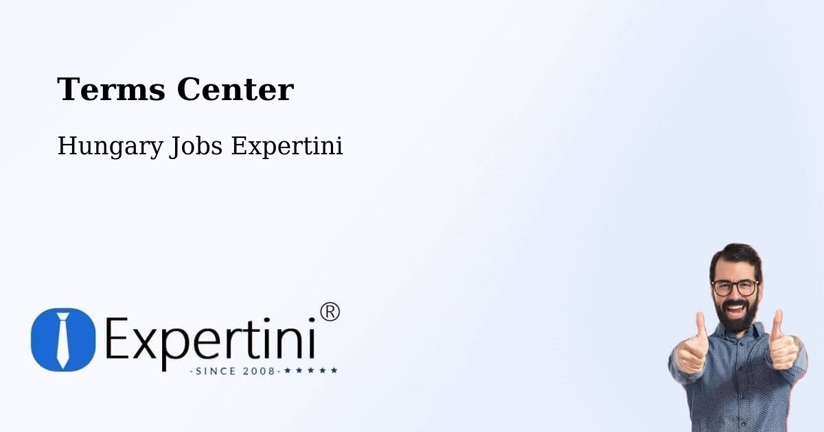 Terms of Service – Kál - Hungary Jobs Expertini